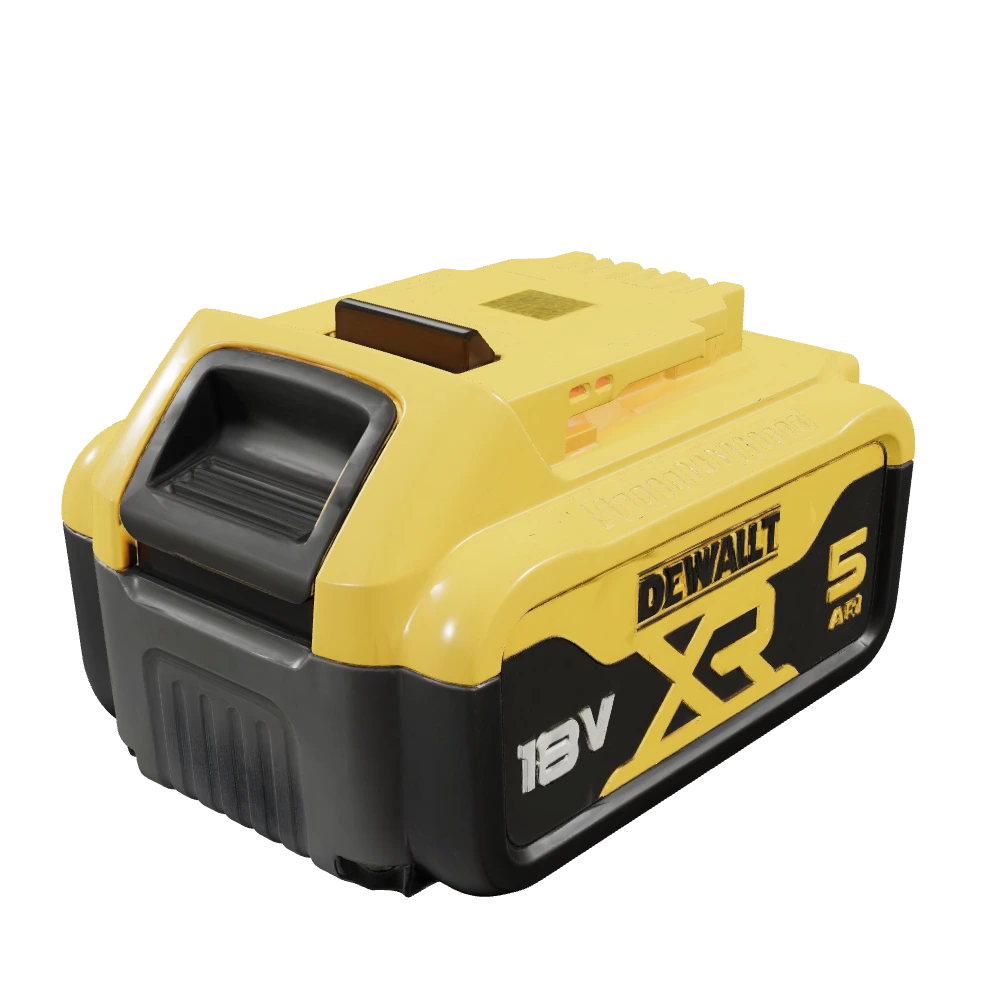 DeWALT DCB184 — Batterie 18V XR Li-Ion 5,0 Ah (témoin de charge LED)