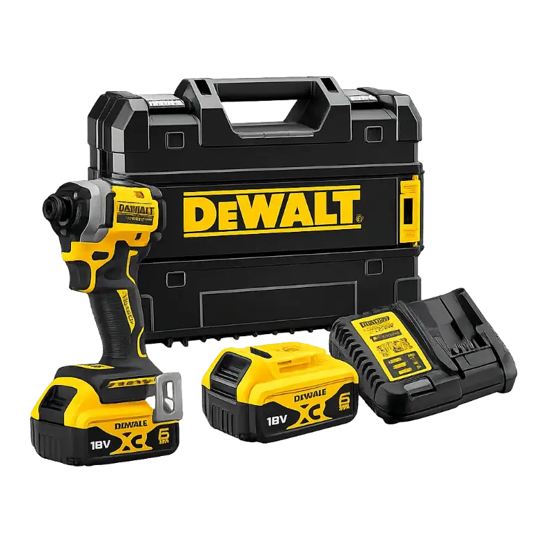 DeWALT DCF850P2T — Visseuse a chocs 1/4" XR 18V Ultra-compacte (2x5Ah + TSTAK)