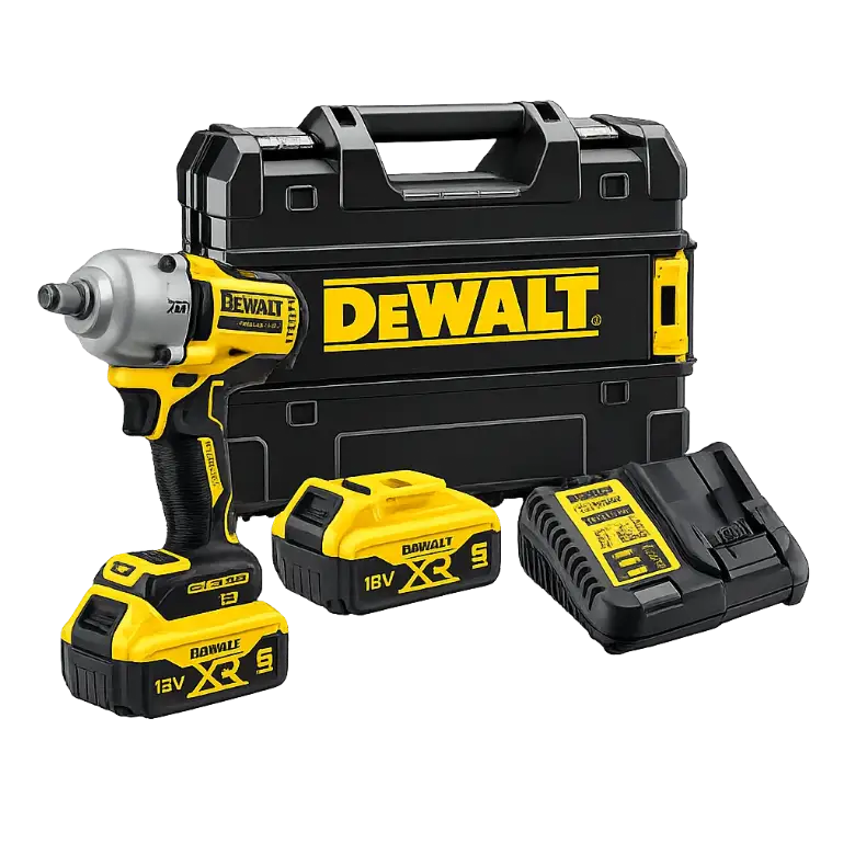 DeWALT DCF891P2T-QW — Boulonneuse à chocs 1/2" 18V XR 812 Nm (2×5,0 Ah + chargeur + coffret TSTAK)