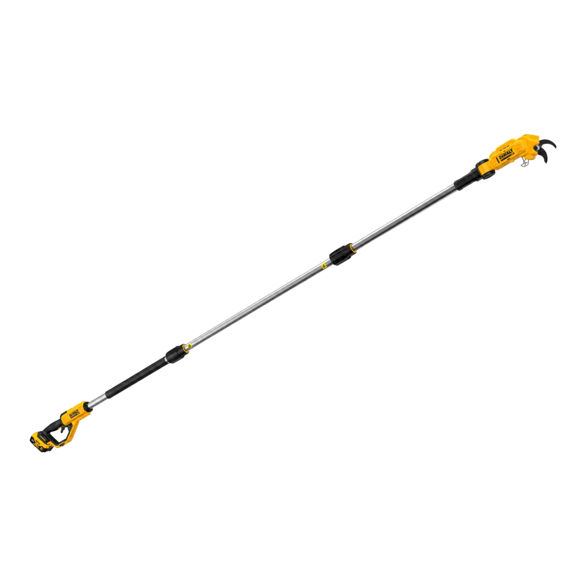 DeWALT DCMPP569N-XJ — Sécateur sur perche XR 18V, coupe 38 mm, portée 3 m (machine nue)