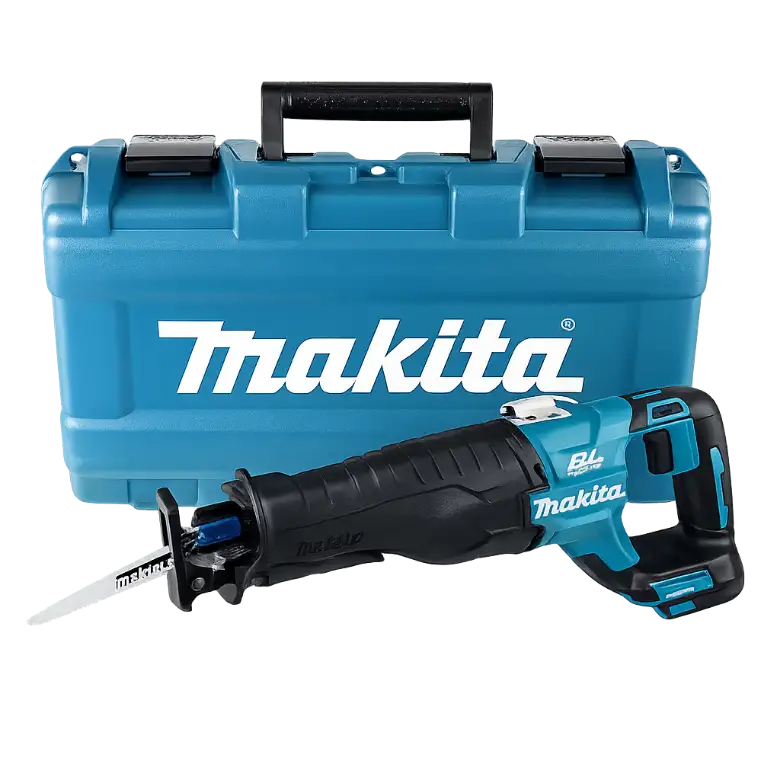 Makita DJR187ZK — Scie sabre 18V LXT brushless (machine seule) en valise synthétique