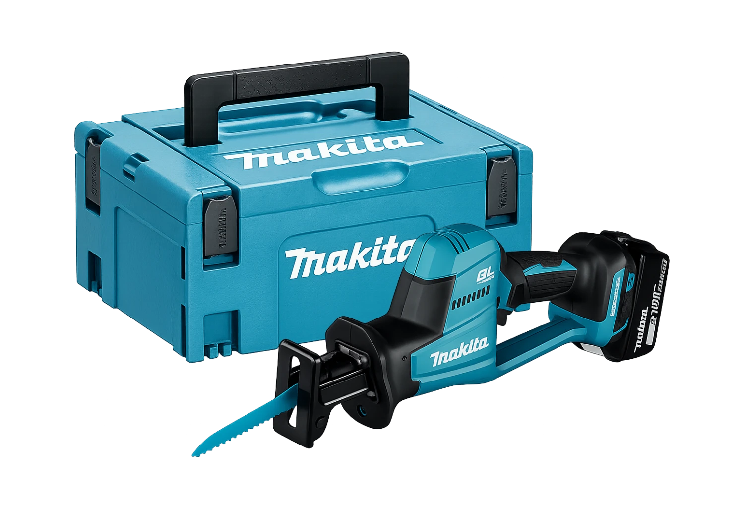 Makita DJR189ZJ — Scie récipro (sabre) compacte 18V LXT brushless en MAKPAC (machine seule)