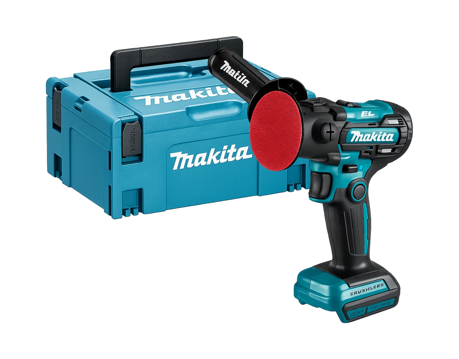Makita DPV300ZJ — Ponceuse polisseuse 18V LXT Ø75 mm brushless en MAKPAC (machine seule)