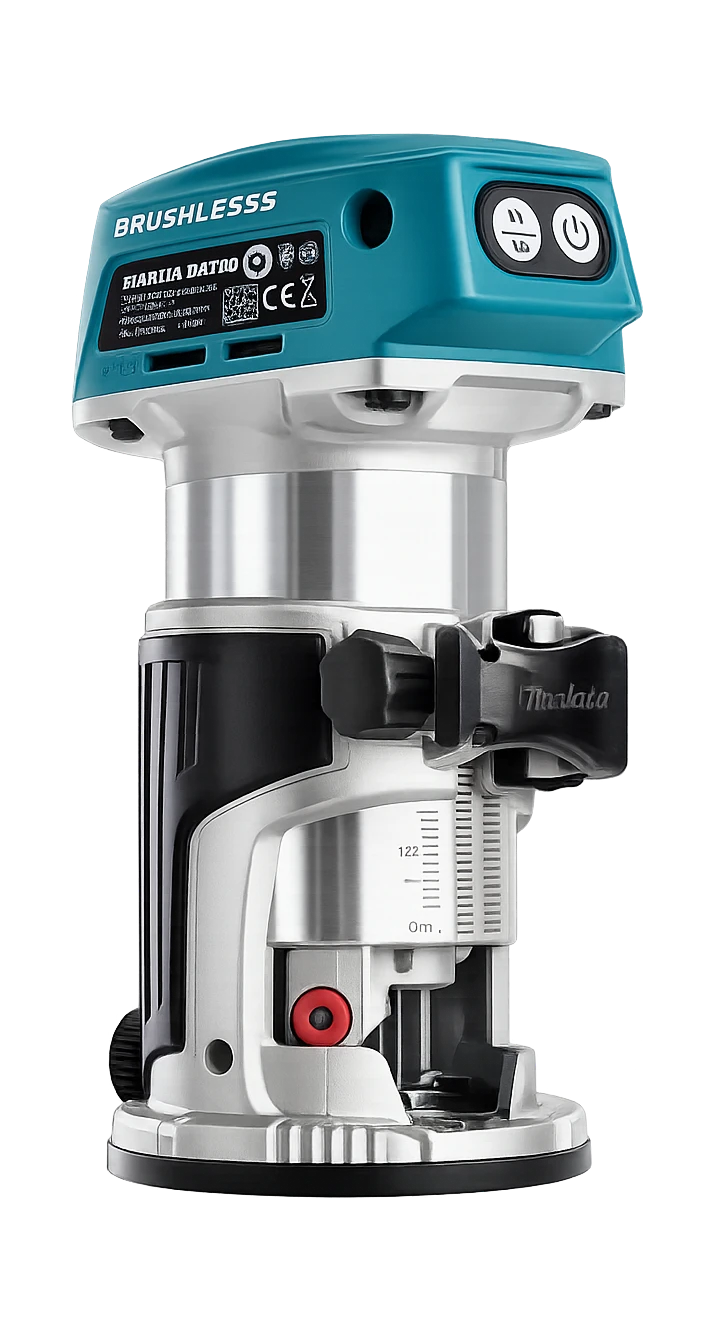 Makita DRT50Z — Affleureuse 18V LXT brushless Ø6-8 mm (machine seule)