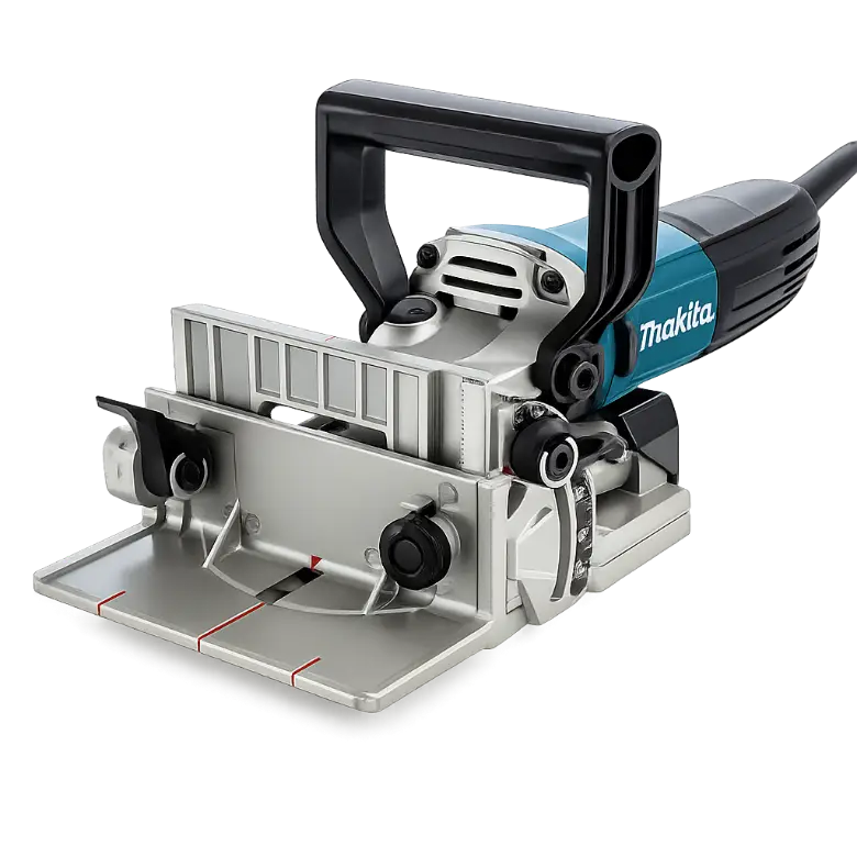Makita PJ7000J — Lamelleuse (fraiseuse à lamelles) 701 W (coffret Makpac)