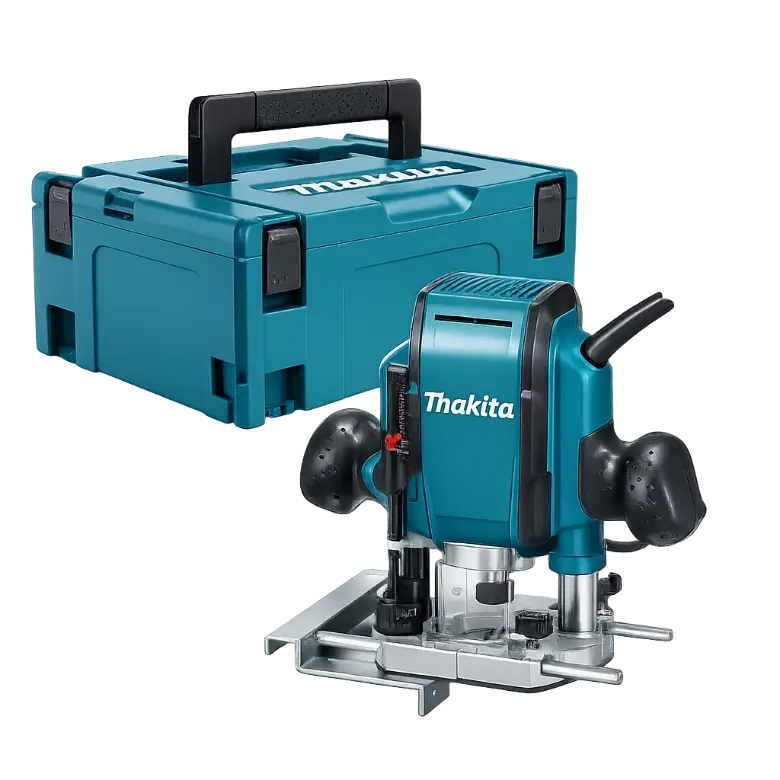 Makita RP0900J — Défonceuse filaire 900 W (coffret Makpac)
